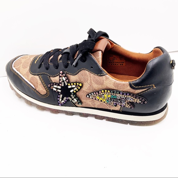 {COACH} Star Embellished Sneakers - Picture 15 of 16